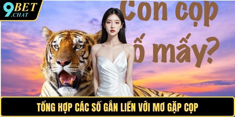 Tổng hợp các số gắn liền với mơ gặp cọp